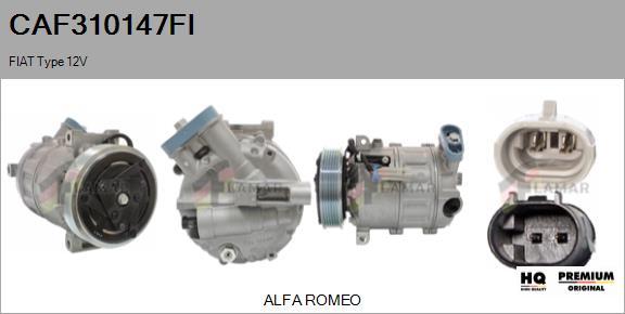 FLAMAR CAF310147FI - Kompresors, Gaisa kond. sistēma ps1.lv