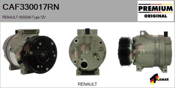 FLAMAR CAF330017RN - Kompresors, Gaisa kond. sistēma ps1.lv