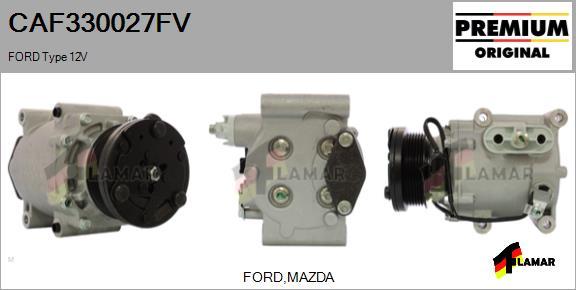 FLAMAR CAF330027FV - Kompresors, Gaisa kond. sistēma ps1.lv