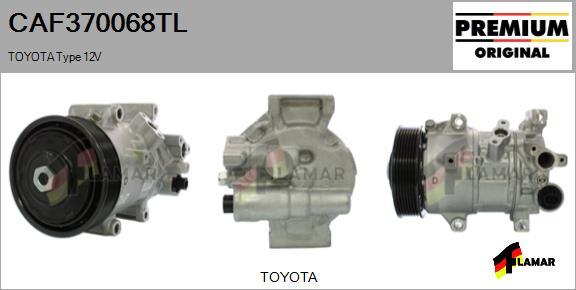 FLAMAR CAF370068TL - Kompresors, Gaisa kond. sistēma ps1.lv