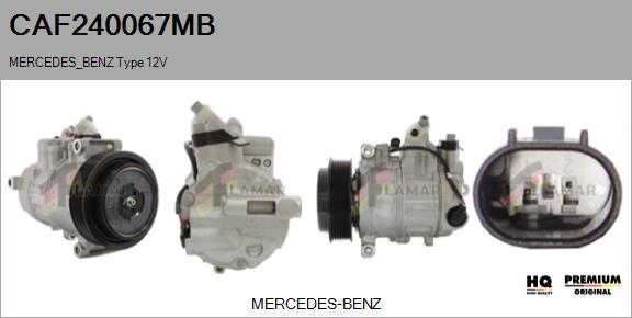 FLAMAR CAF240067MB - Kompresors, Gaisa kond. sistēma ps1.lv