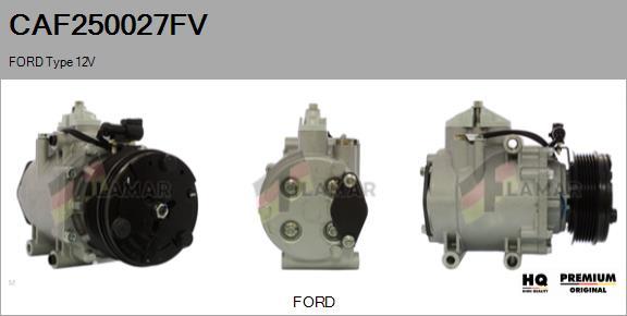 FLAMAR CAF250027FV - Kompresors, Gaisa kond. sistēma ps1.lv