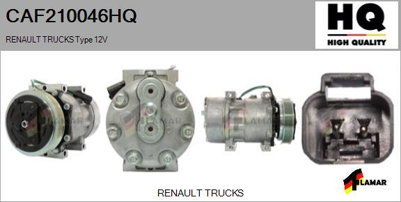 FLAMAR CAF210046HQ - Kompresors, Gaisa kond. sistēma ps1.lv