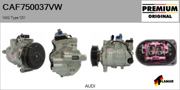 FLAMAR CAF750037VW - Kompresors, Gaisa kond. sistēma ps1.lv