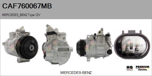 FLAMAR CAF760067MB - Kompresors, Gaisa kond. sistēma ps1.lv