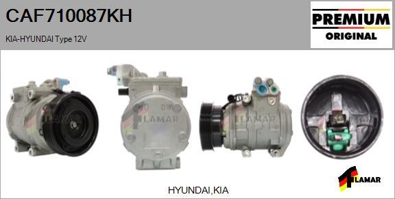 FLAMAR CAF710087KH - Kompresors, Gaisa kond. sistēma ps1.lv