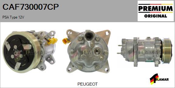 FLAMAR CAF730007CP - Kompresors, Gaisa kond. sistēma ps1.lv