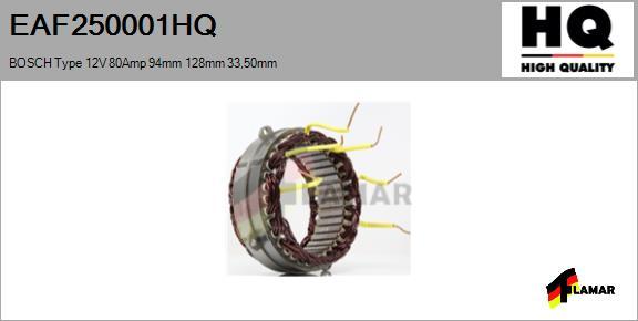 FLAMAR EAF250001HQ - Stators, Ģenerators ps1.lv