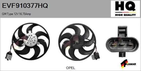 FLAMAR EVF910377HQ - Ventilators, Motora dzesēšanas sistēma ps1.lv