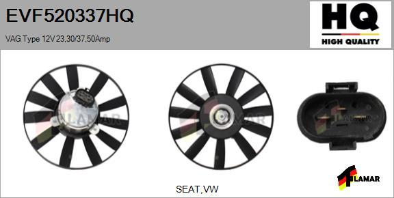 FLAMAR EVF520337HQ - Ventilators, Motora dzesēšanas sistēma ps1.lv