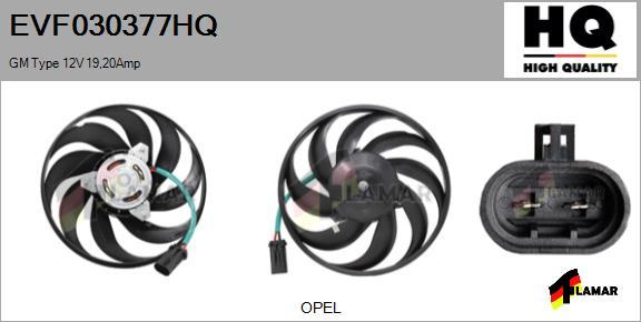 FLAMAR EVF030377HQ - Ventilators, Motora dzesēšanas sistēma ps1.lv