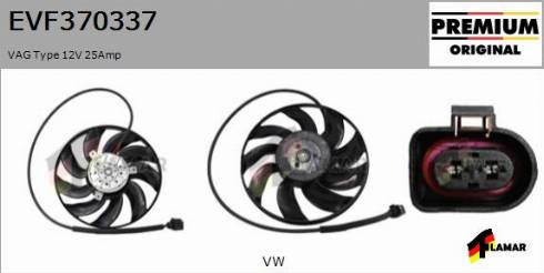 FLAMAR EVF370337
 - Ventilators, Motora dzesēšanas sistēma ps1.lv