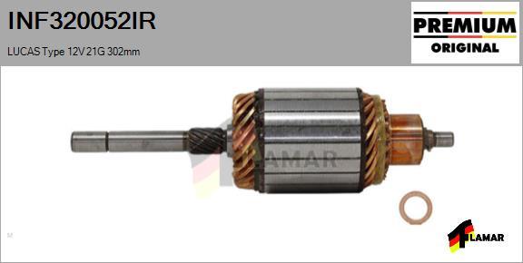 FLAMAR INF320052IR - Enkurs, Starteris ps1.lv