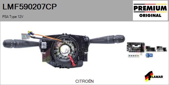 FLAMAR LMF590207CP
 - Slēdzis uz stūres statnes ps1.lv