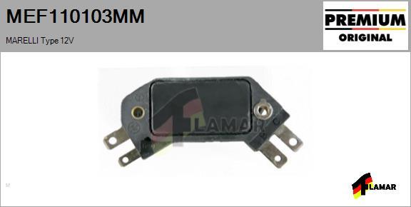 FLAMAR MEF110103MM - Komutators, Aizdedzes sistēma ps1.lv