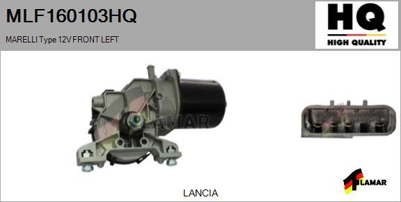 FLAMAR MLF160103HQ - Stikla tīrītāju motors ps1.lv