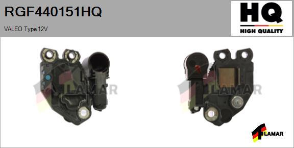 FLAMAR RGF440151HQ - Ģeneratora sprieguma regulators ps1.lv