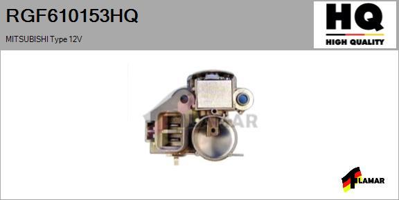 FLAMAR RGF610153HQ - Ģeneratora sprieguma regulators ps1.lv