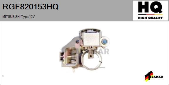 FLAMAR RGF820153HQ - Ģeneratora sprieguma regulators ps1.lv
