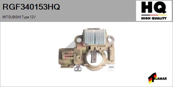 FLAMAR RGF340153HQ - Ģeneratora sprieguma regulators ps1.lv