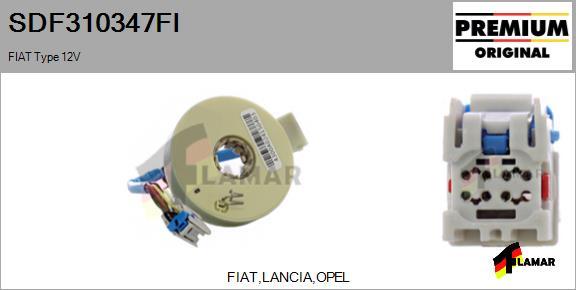 FLAMAR SDF310347FI - Pagrieziena leņķa devējs ps1.lv