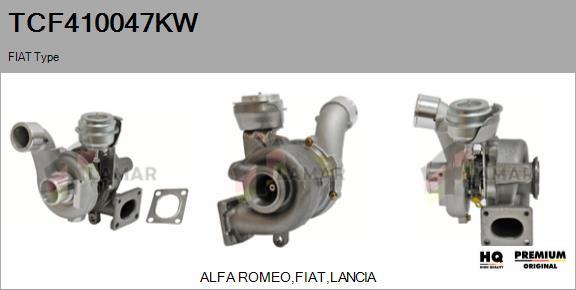 FLAMAR TCF410047KW - Kompresors, Turbopūte ps1.lv