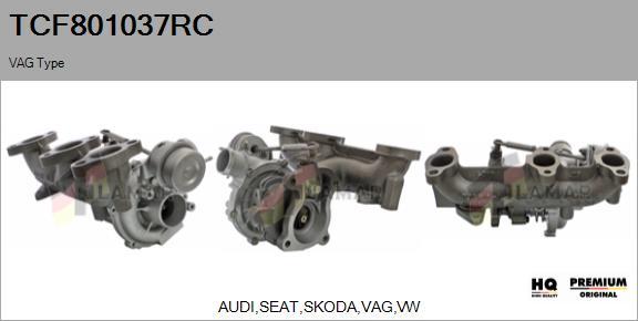 FLAMAR TCF801037RC - Kompresors, Turbopūte ps1.lv