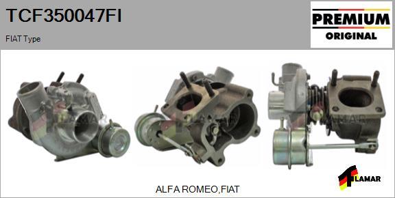 FLAMAR TCF350047FI - Kompresors, Turbopūte ps1.lv