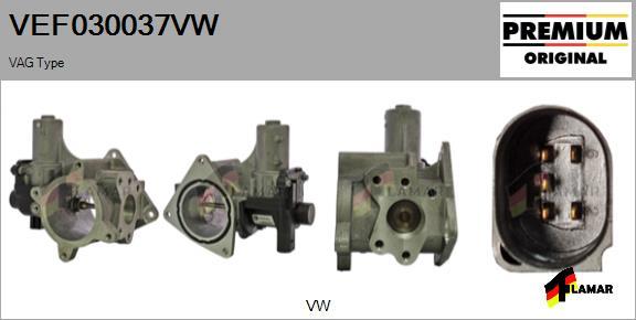 FLAMAR VEF030037VW - Izpl. gāzu recirkulācijas vārsts ps1.lv