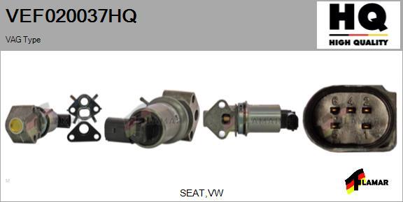 FLAMAR VEF020037HQ - Izpl. gāzu recirkulācijas vārsts ps1.lv