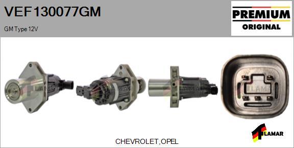 FLAMAR VEF130077GM - Izpl. gāzu recirkulācijas vārsts ps1.lv