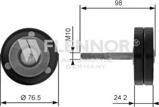 Flennor FS99424 - Parazīt / Vadrullītis, Ķīļrievu siksna ps1.lv