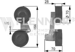 Flennor FS99257 - Parazīt / Vadrullītis, Ķīļrievu siksna ps1.lv