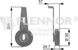 Flennor FS22910 - Parazīt / Vadrullītis, Ķīļrievu siksna ps1.lv