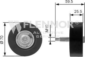 Flennor FU99380 - Parazīt / Vadrullītis, Ķīļrievu siksna ps1.lv