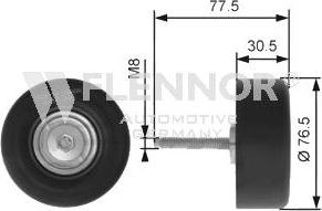 Flennor FU23940 - Parazīt / Vadrullītis, Ķīļrievu siksna ps1.lv