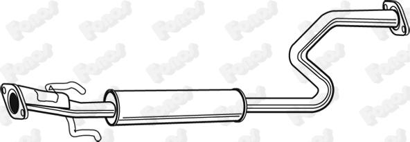 Fonos 615333 - Vidējais izpl. gāzu trokšņa slāpētājs ps1.lv