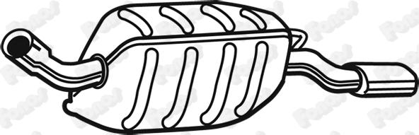 Fonos 617103 - Izplūdes gāzu trokšņa slāpētājs (pēdējais) ps1.lv