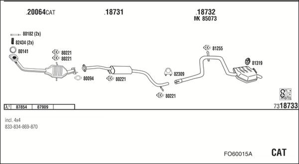 Fonos FO60015A - Izplūdes gāzu sistēma ps1.lv