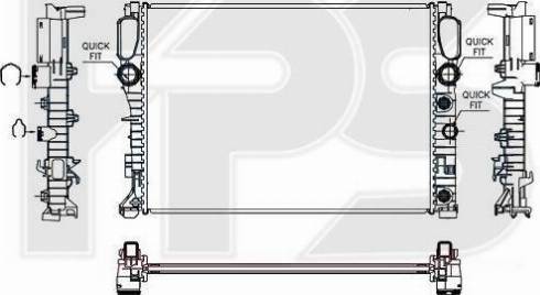 FPS FP 46 A1020-X - Radiators, Motora dzesēšanas sistēma ps1.lv