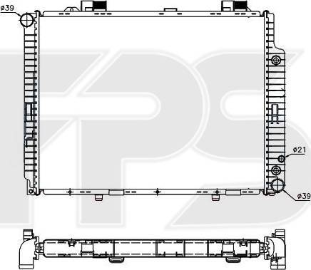 FPS FP 46 A236-X - Radiators, Motora dzesēšanas sistēma ps1.lv