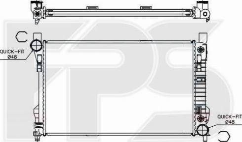 FPS FP 46 A228-X - Radiators, Motora dzesēšanas sistēma ps1.lv