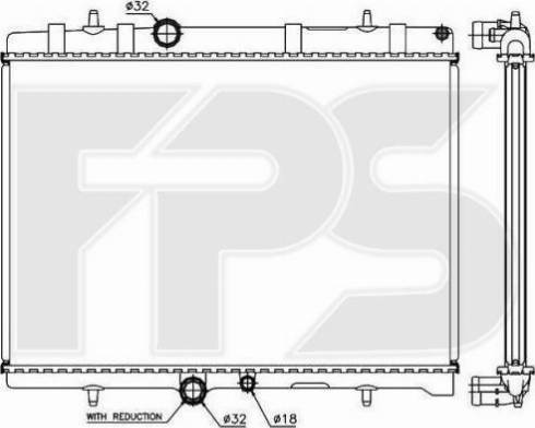 FPS FP 54 A348-X - Radiators, Motora dzesēšanas sistēma ps1.lv