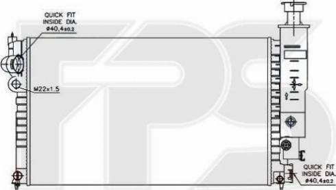 FPS FP 54 A339 - Radiators, Motora dzesēšanas sistēma ps1.lv