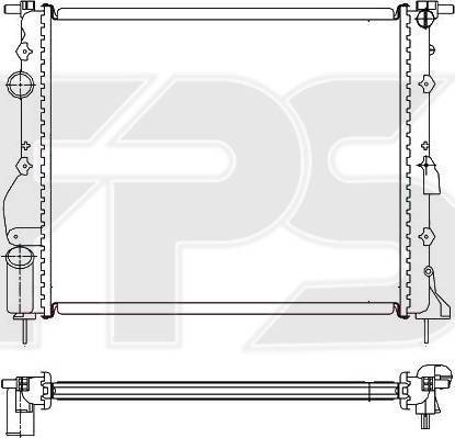 FPS FP 56 A370 - Radiators, Motora dzesēšanas sistēma ps1.lv