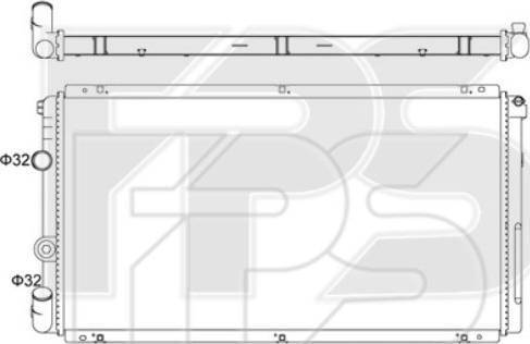 FPS FP 56 A751 - Radiators, Motora dzesēšanas sistēma ps1.lv