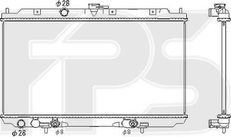 FPS FP 50 A613-X - Radiators, Motora dzesēšanas sistēma ps1.lv