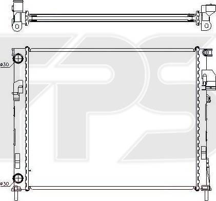 FPS FP 52 A981-X - Radiators, Motora dzesēšanas sistēma ps1.lv