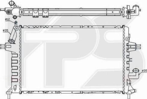 FPS FP 52 A303 - Radiators, Motora dzesēšanas sistēma ps1.lv