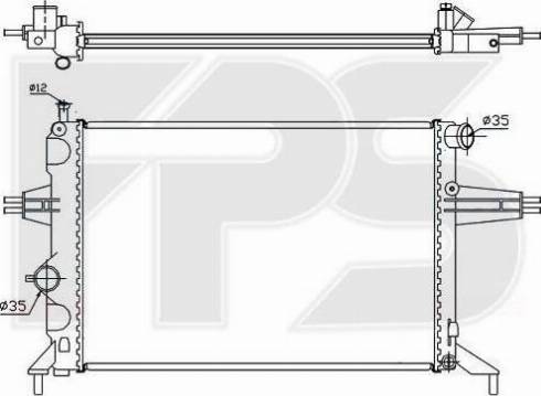 FPS FP 52 A314 - Radiators, Motora dzesēšanas sistēma ps1.lv